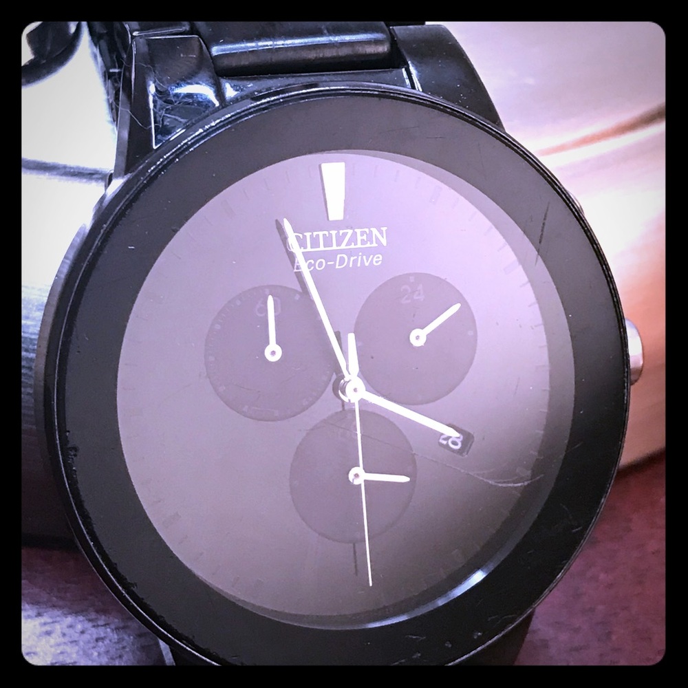 Men’s Citizen eco-drive Axiom watch.